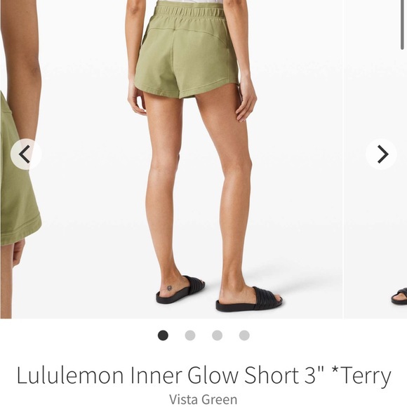 lululemon athletica Women's Inner Glow Shorts - vista Green - Picture 12 of 14